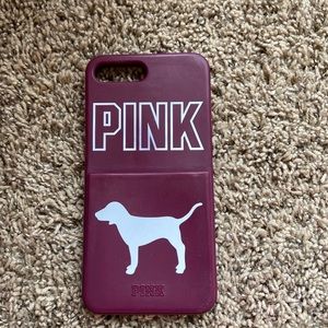 Maroon vs pink iPhone case